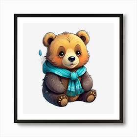 Teddy Bear 5 Art Print