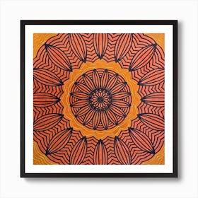 Mandala Wholeness Art Print