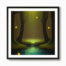 Forest 8 Art Print