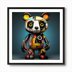 Mechanical Bear Art Print