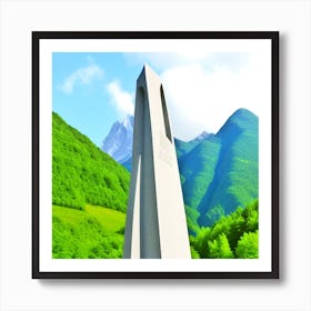 Monument To Peace Art Print