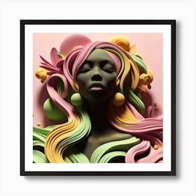 Afrofuturism 14 Art Print