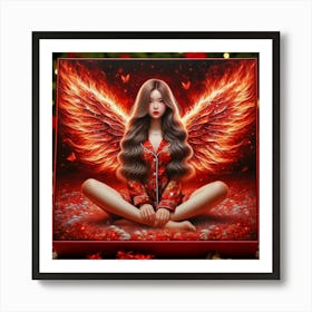 Angel Wings 33 Art Print