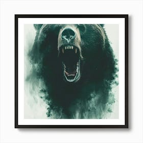 Grizzly Bear 4 Art Print