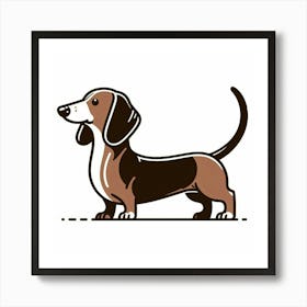 Dachshund 1 Art Print