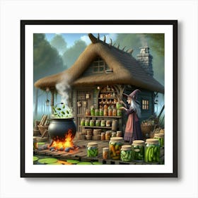 Witches House 5 Art Print
