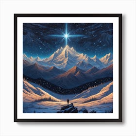 Starry Night 4 Art Print