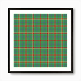 Plaid Fabric 150 Art Print