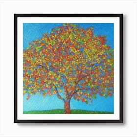 Autumn Tree Art Print