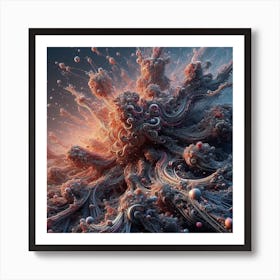 Fractal Art Art Print