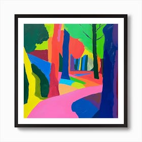 Abstract Park Collection Yoyogi Park Hanoi 2 Art Print