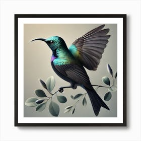 Hummingbird 35 Art Print