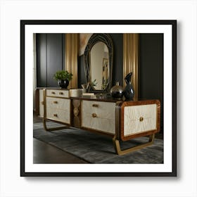 Deco Furniture 2 Art Print