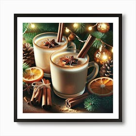 Christmas Mulled Wine Art Print