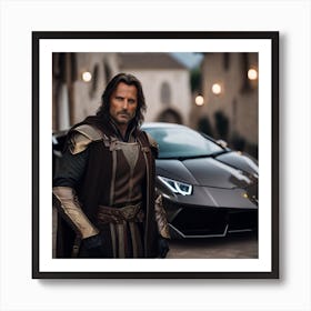 Aragorn and Lamborghini 1 Poster