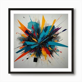 'Explosion' Art Print