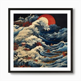 Great Wave Off Kanagawa Art Print