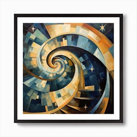 Spiral Spiral Spiral Art Print