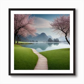 Peaceful Landscapes Photo (84) Art Print