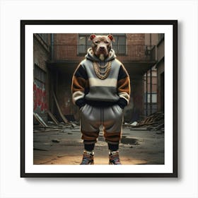 Pit Bull 1 Art Print