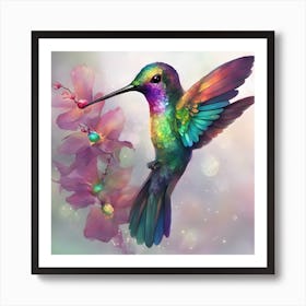 Hummingbird Art Print