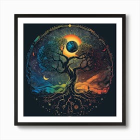 Tree Of Life 17 Art Print