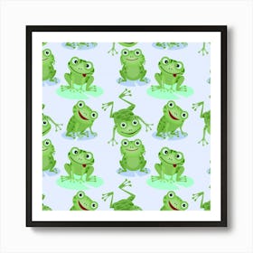 Frogs Art Print