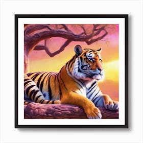 Tiger 2 Art Print
