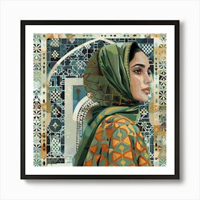 Afghan Woman Art Print