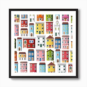 Burano, Italy Art Print