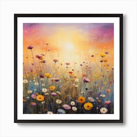 Autumn Meadow 1 Art Print