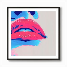 Sexy Lips Art Print