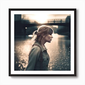 AI Taylor Swift 3 Art Print