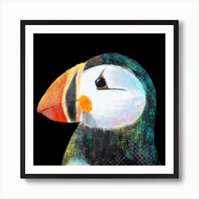 Puffin Portrait Art Print