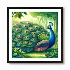 Wild Art 255 Art Print