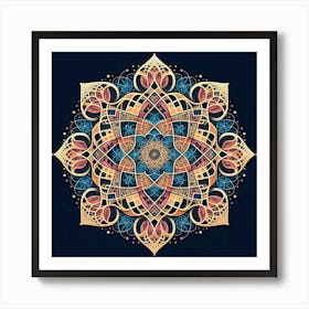 Arabic Pattern 1 Art Print