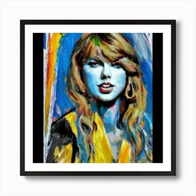 Taylor Swift 3 Art Print