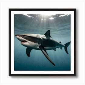 Great White Shark 3 Art Print