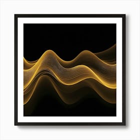 Abstract Wave Pattern - Wave Stock Videos & Royalty-Free Footage Art Print