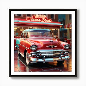 Chevrolet Bel Air Art Print