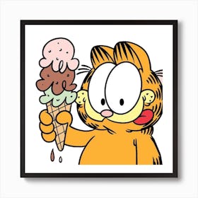 Garfield Art Print
