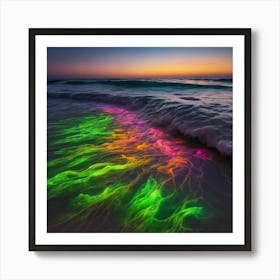 Glow In The Dark 1 Art Print