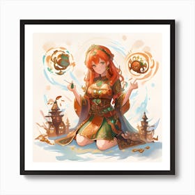 Nintendo Character Art Print