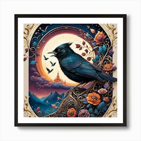 Bird Of The Night Art Print