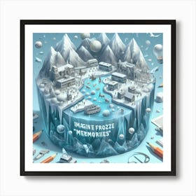 Imagine Frozen Memorabilia Art Print