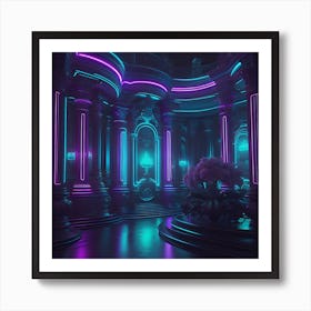 Luminous Foyer 2 Art Print