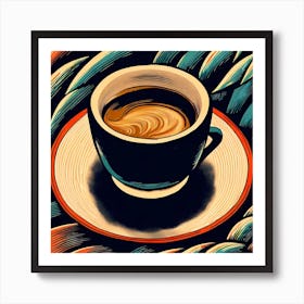 Coffee Canvas Print Art Print