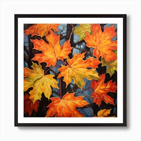 Autumn Leaves Art Print