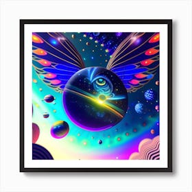 Psychedelic Art 39 Art Print