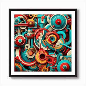 Abstract Background 2 Art Print